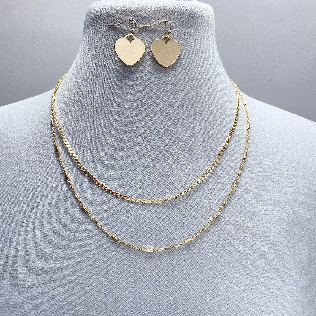 N0664 CNE1054 HEART NECKLACE