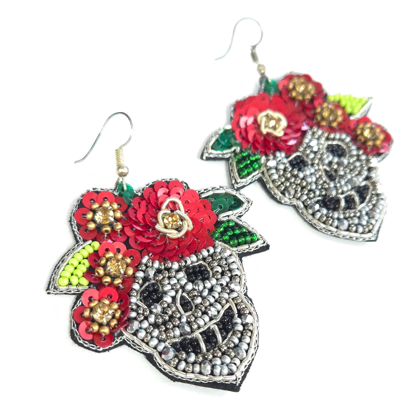 E1586 133500 Halloween dangle Earrings