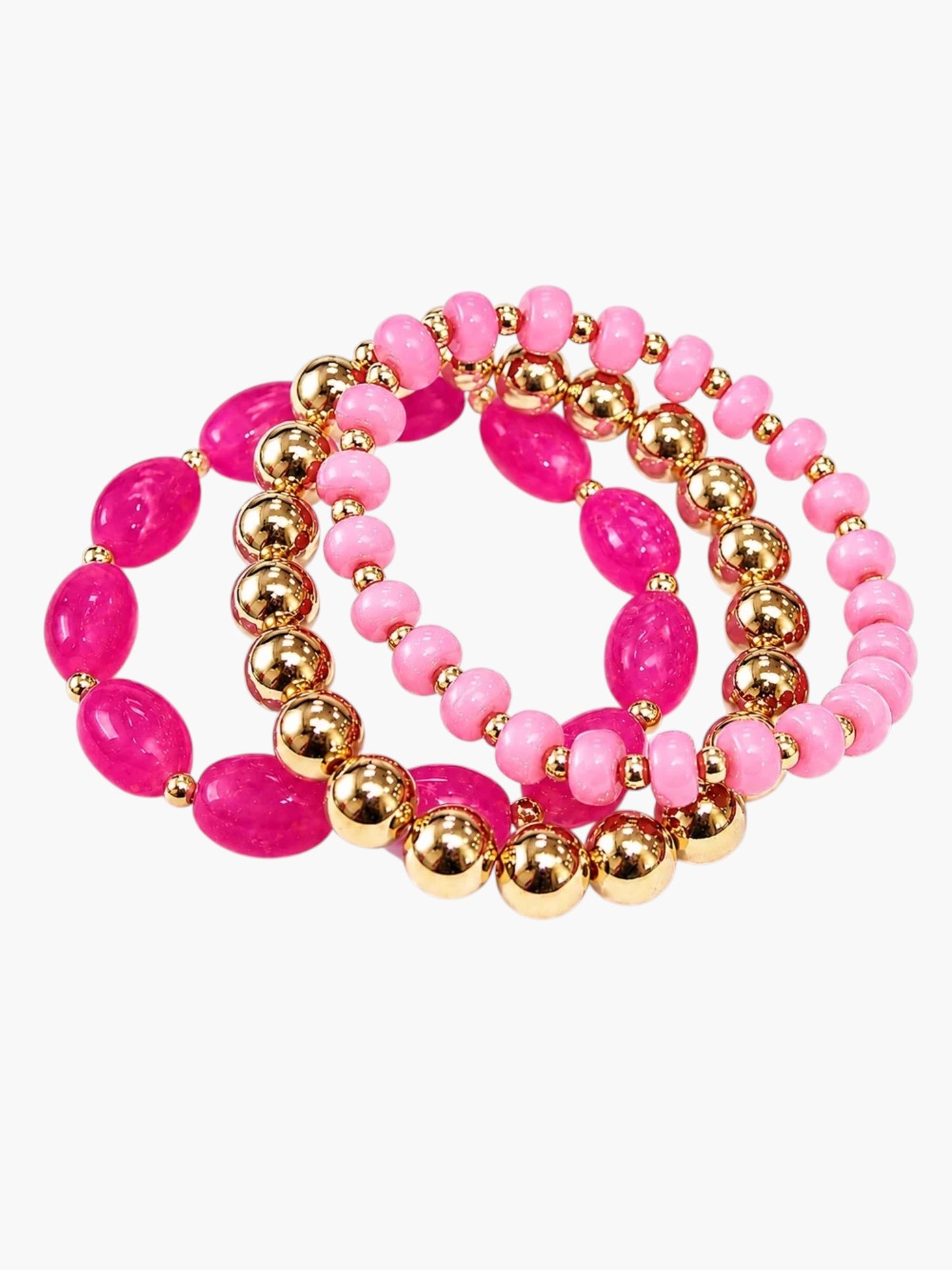 Multi Strand Acrylic Bead Bracelet | B0568