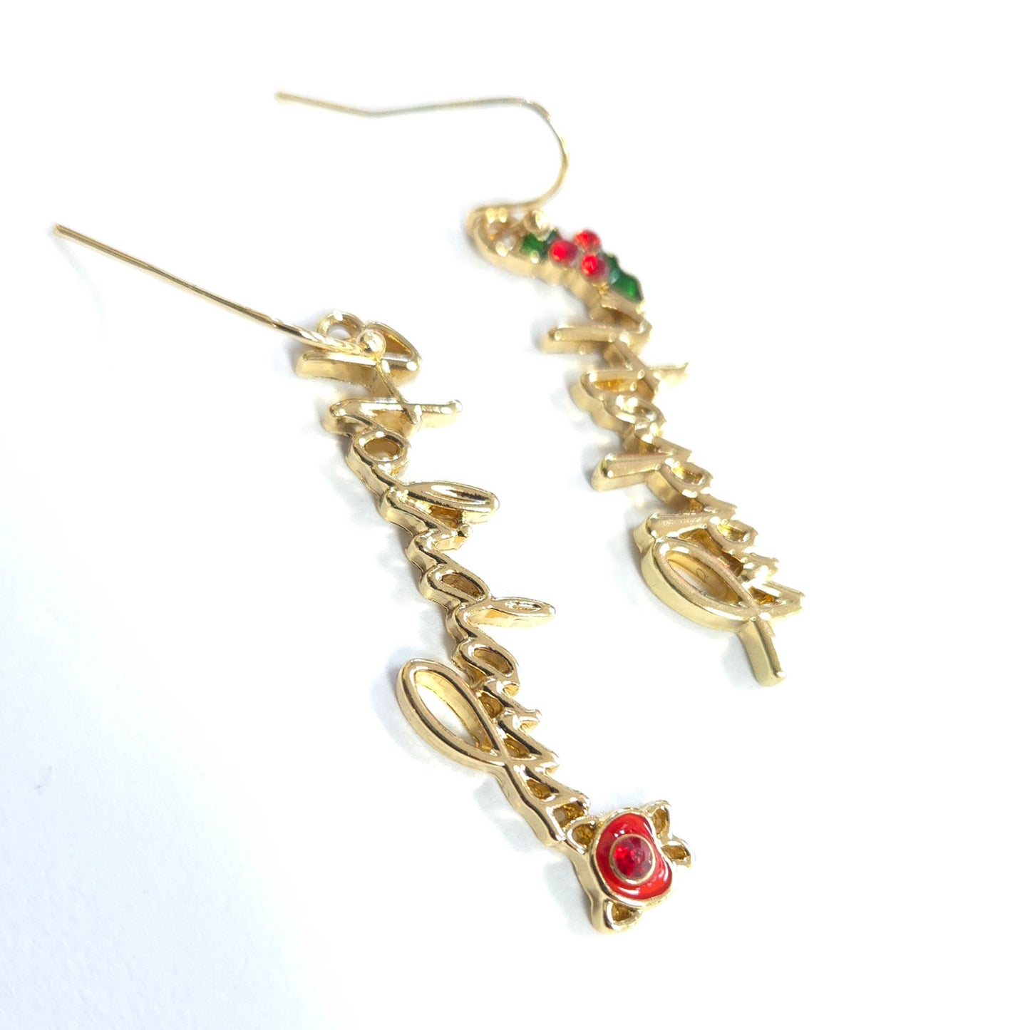 E1613 25743 Christmas Earrings
