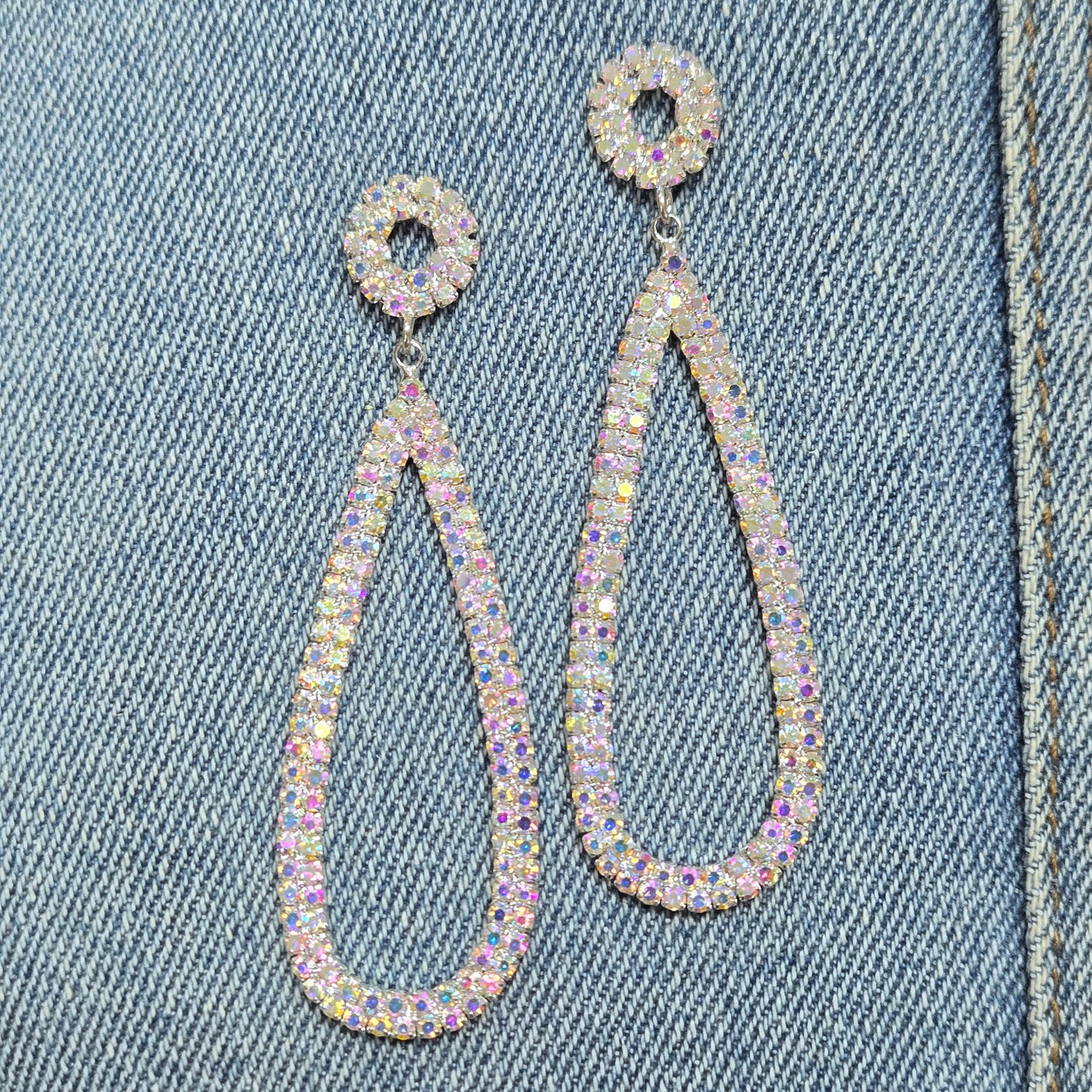 E1413 25845 Drop Dangle Post Earrings