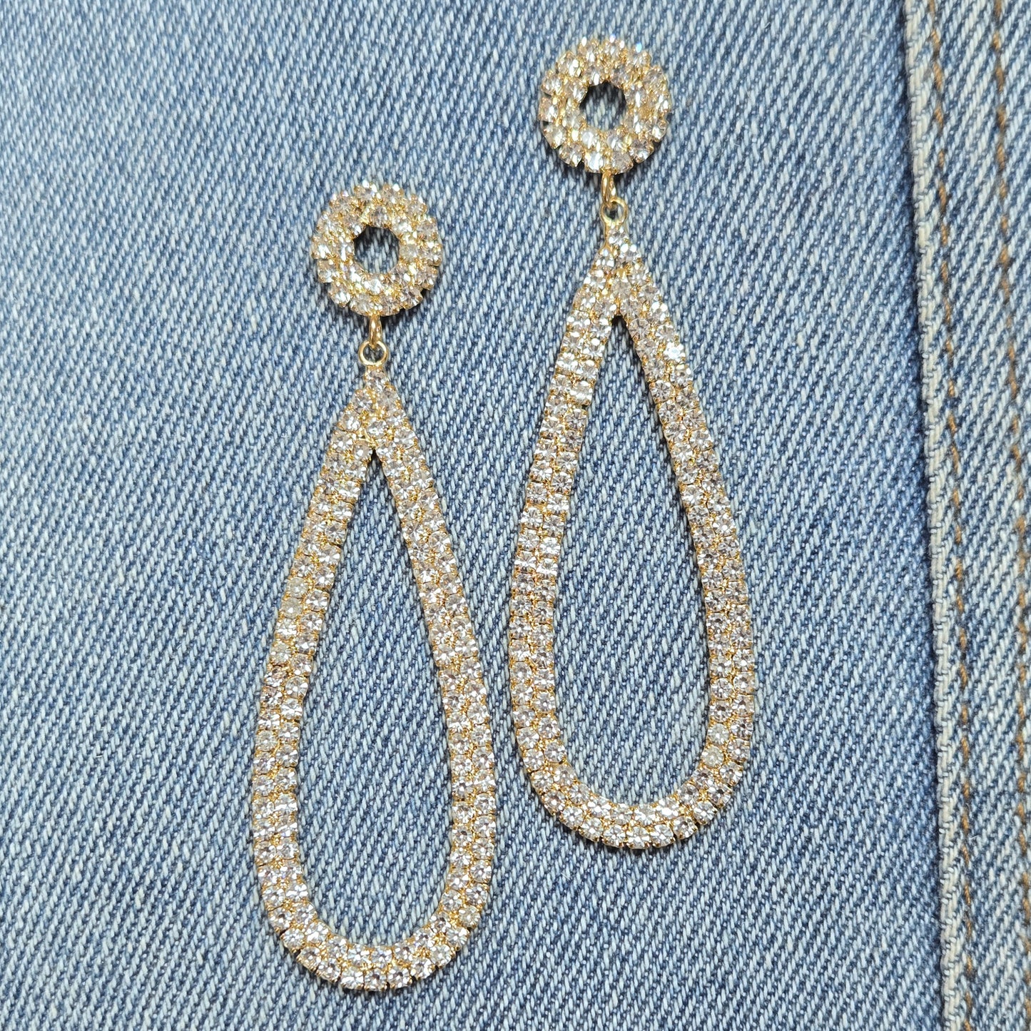 E1413 25845 Drop Dangle Post Earrings
