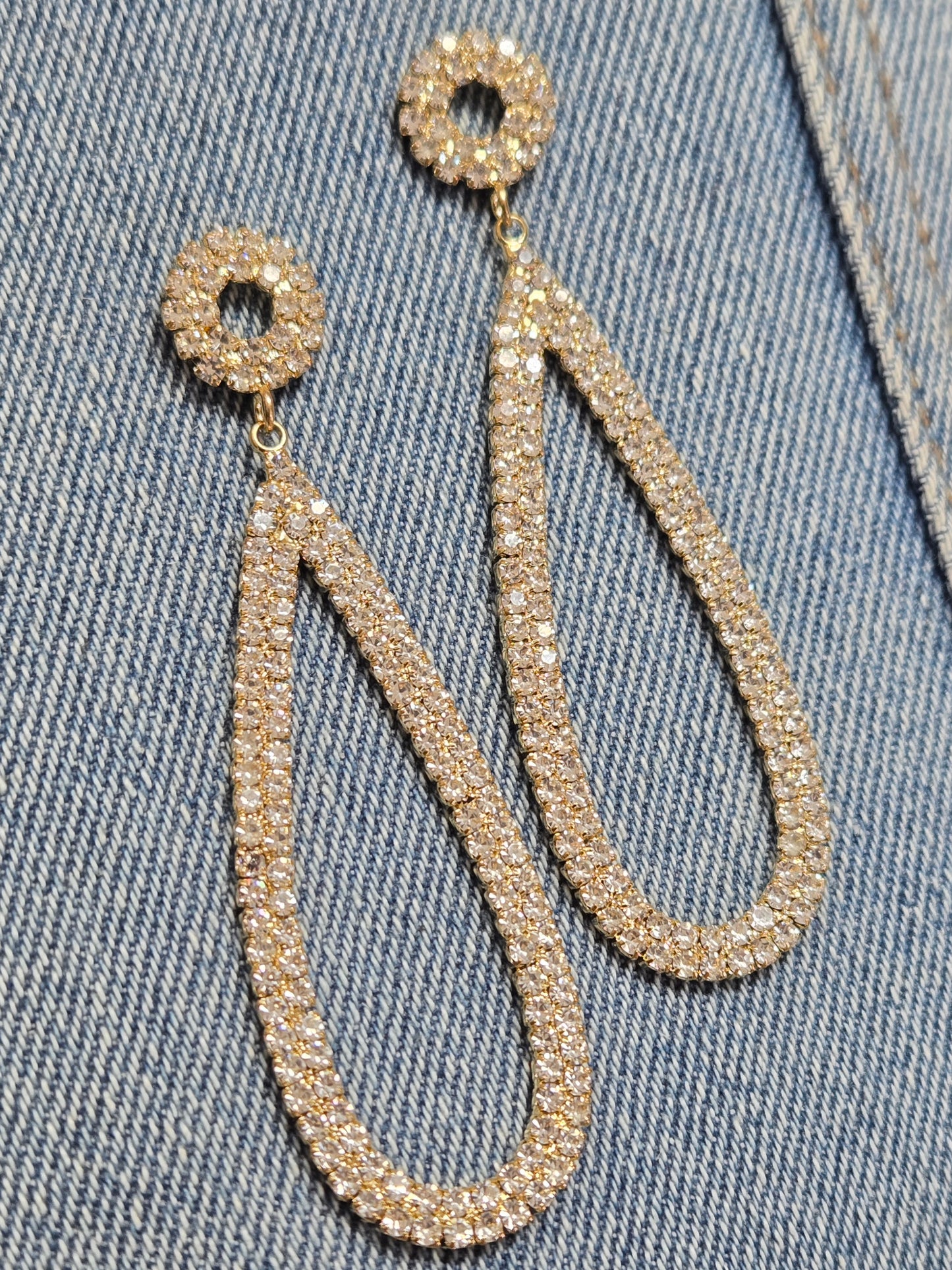 E1413 25845 Drop Dangle Post Earrings