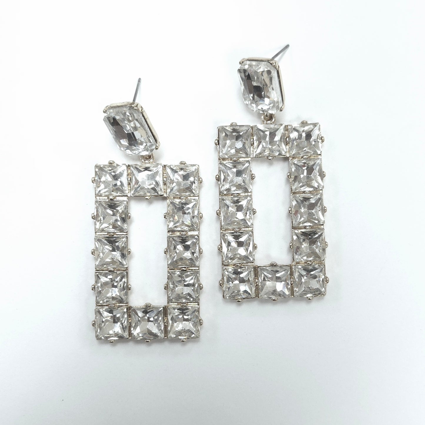 E1816 | Sparkle Drop Dangle Post Earrings | 25E2199