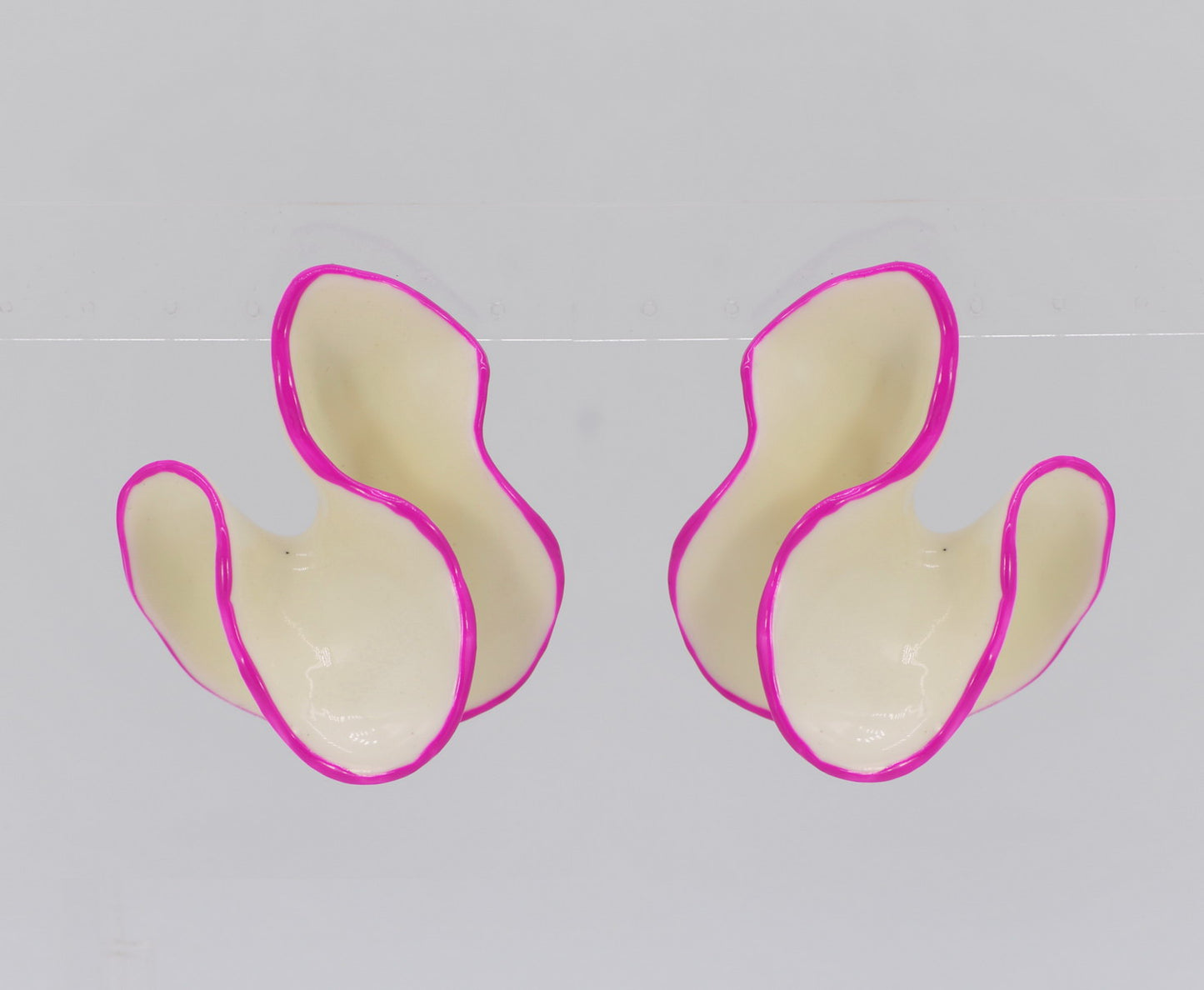 E0909 25E5968 Ivy Flower Design Drop Post Earrings