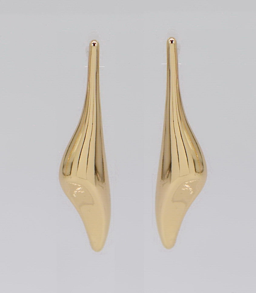 E2499 | Fluid Form Drop Earrings | 25E7189