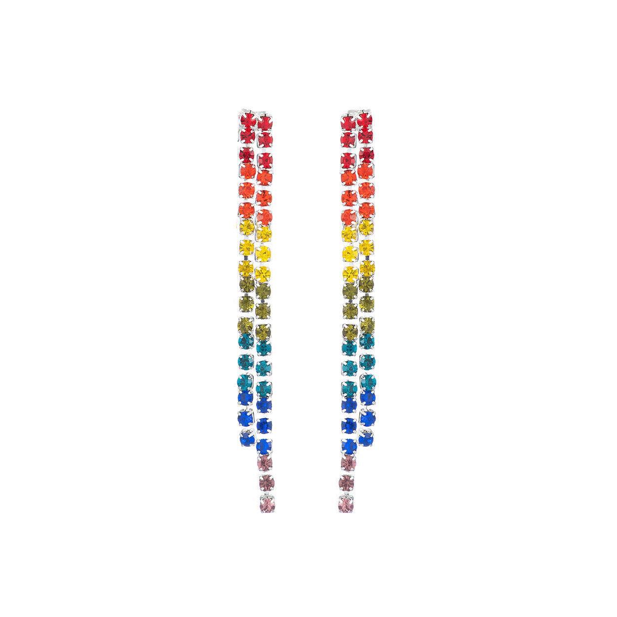 E1432 26593 Tassel Dangle Earrings
