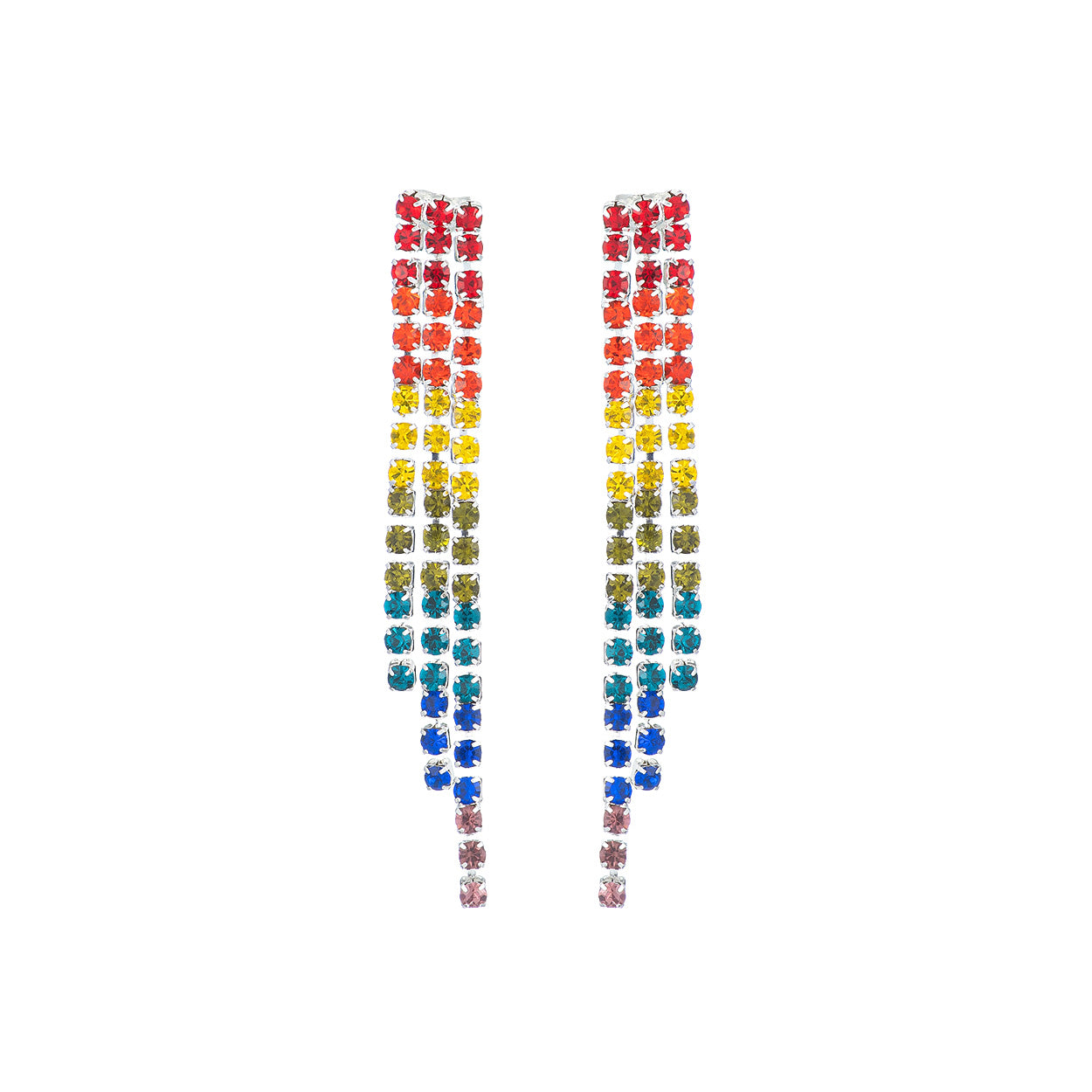 E1432 26593 Tassel Dangle Earrings