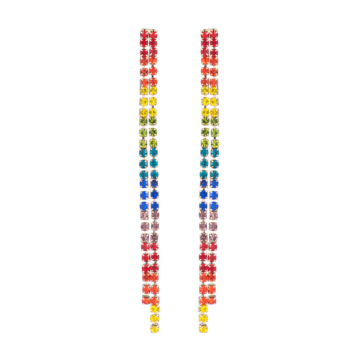 E1434 26601 Tassel Dangle Earrings