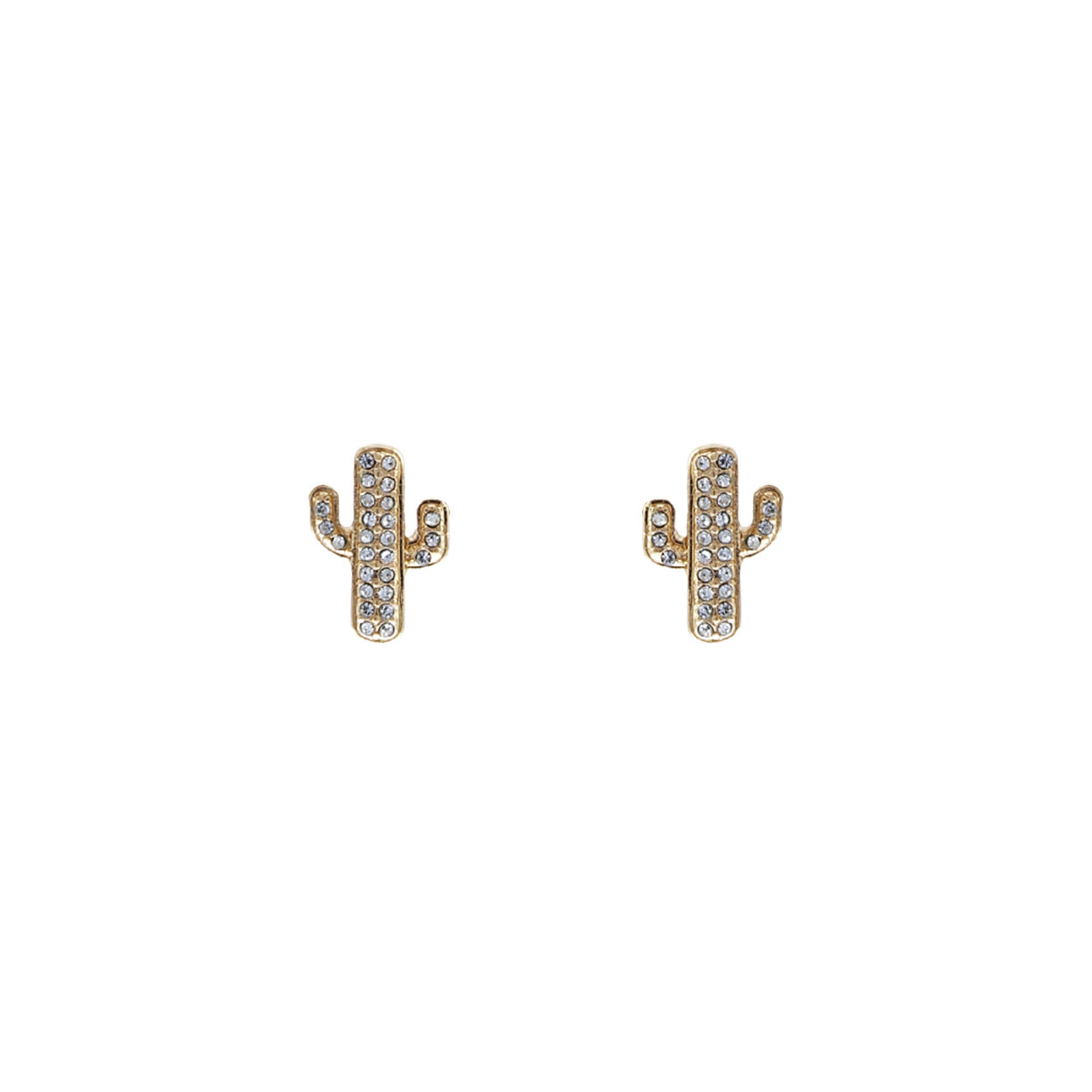 E1503 27376 Cactus Stud Earrings
