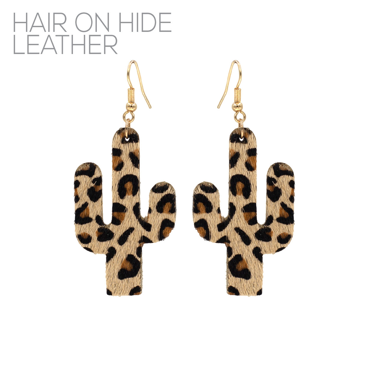 E1502 27469 Cactus Dangle Earrings