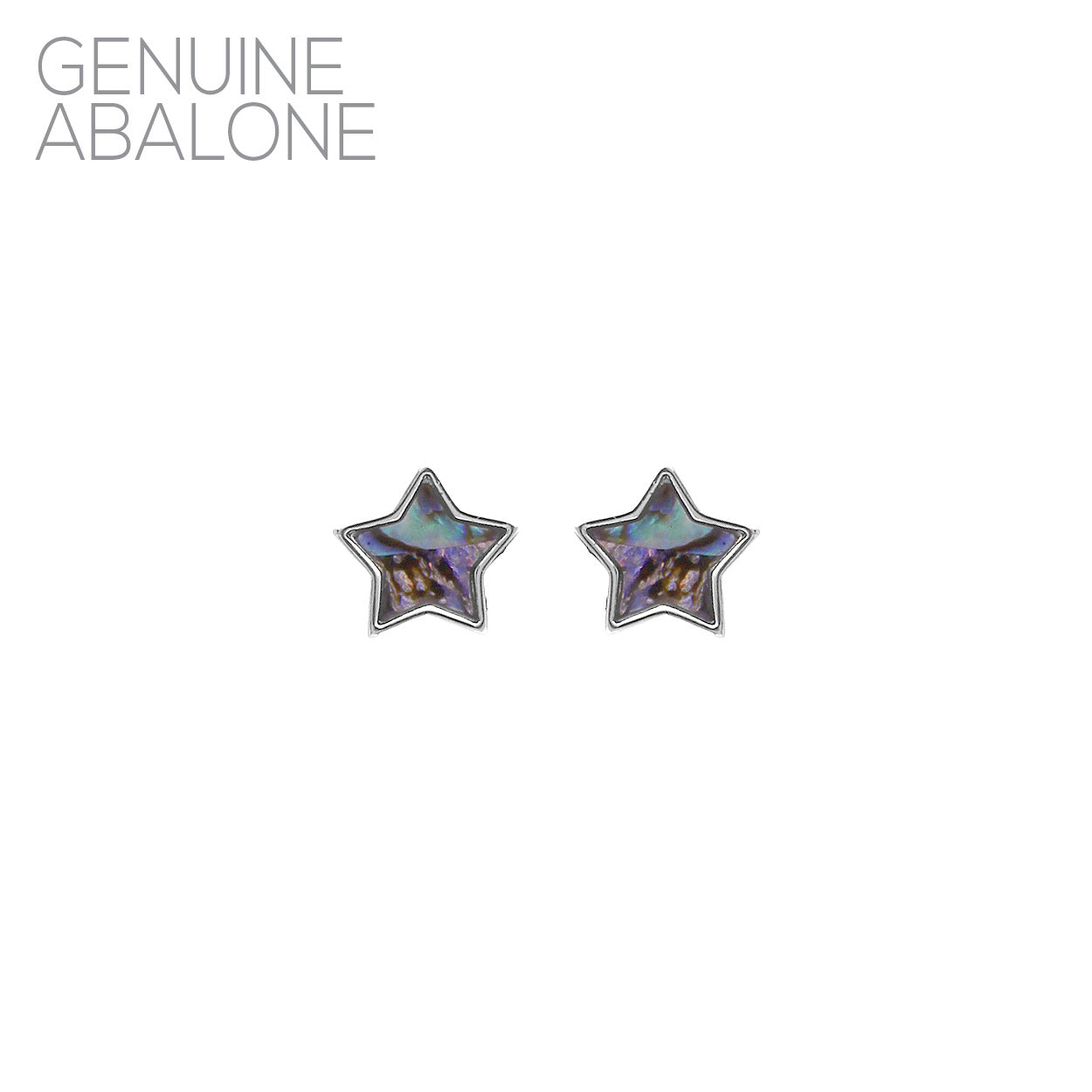 E1499 27515 STAR Stud Post Earrings
