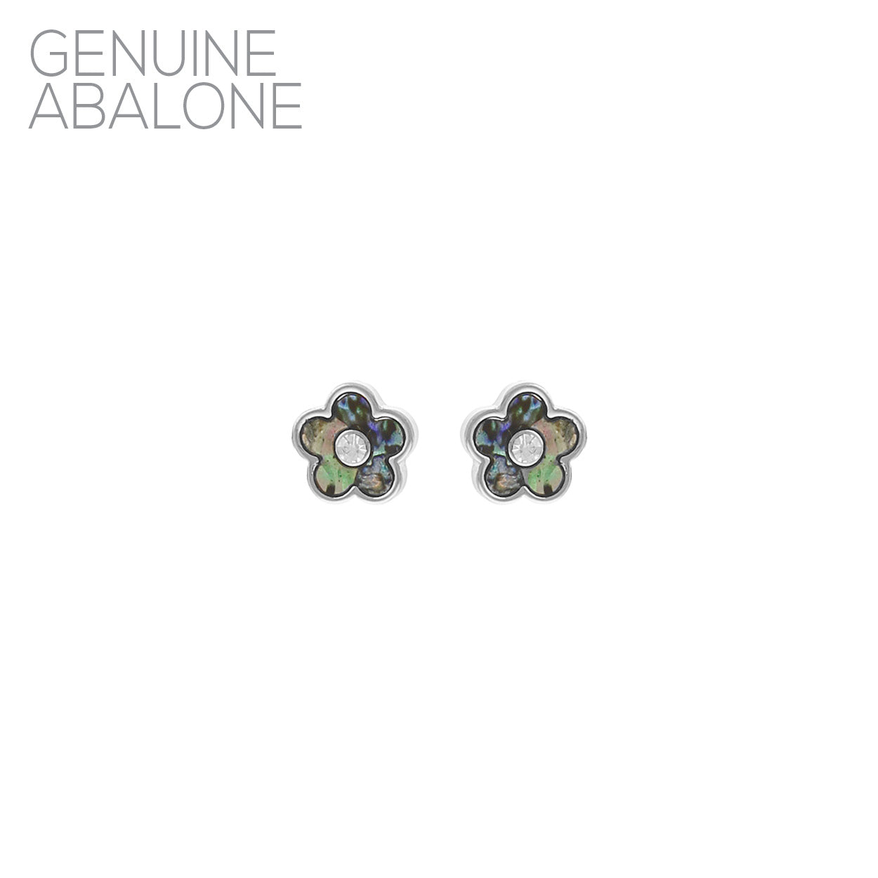 E1500 27569 FLOWER Stud Post Earrings