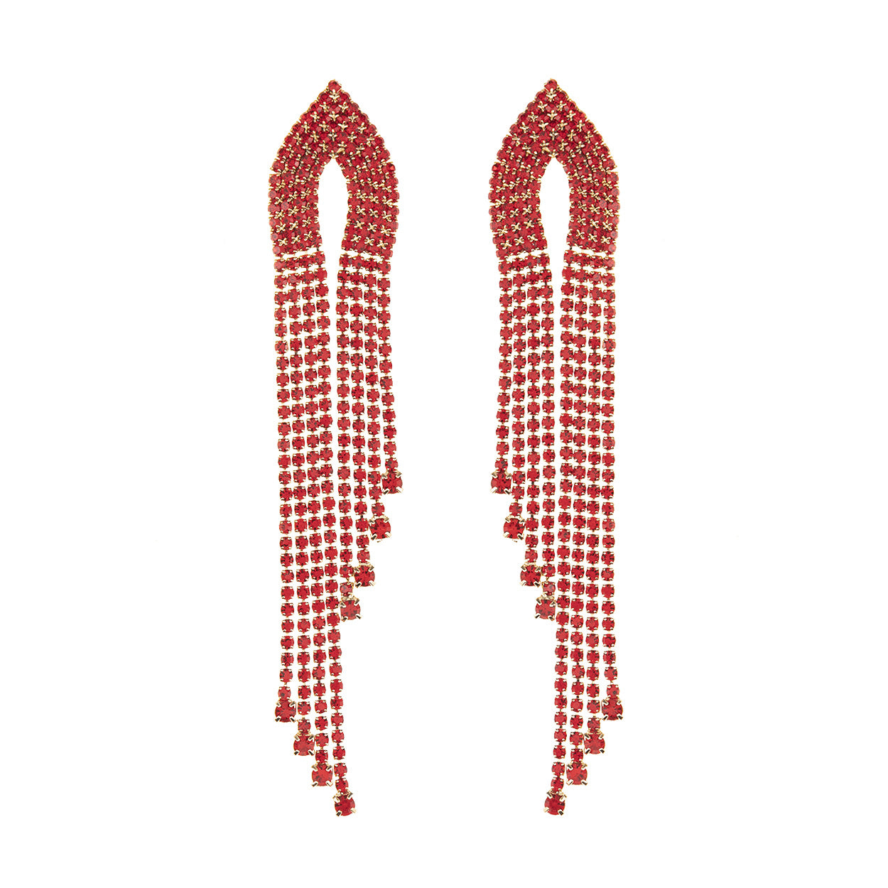 E1536 27754 Tassel Dangle Earrings