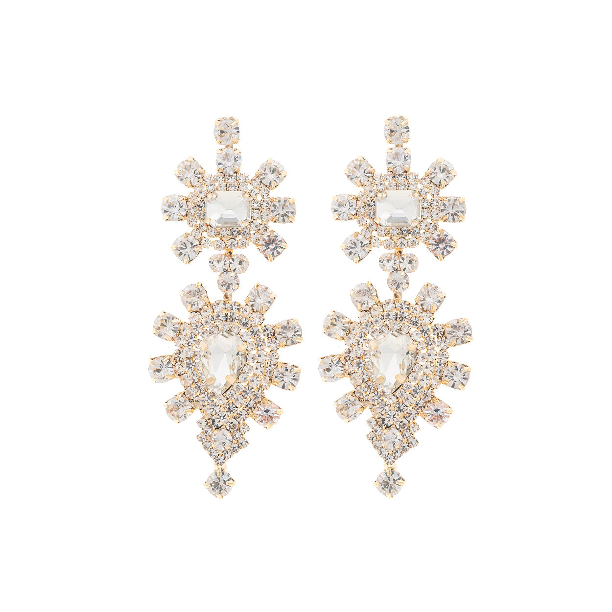 E1420 27921 Drop Dangle Post Earrings
