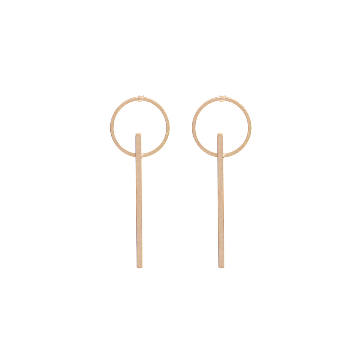 E1438 28121 Drop Dangle Post Earrings