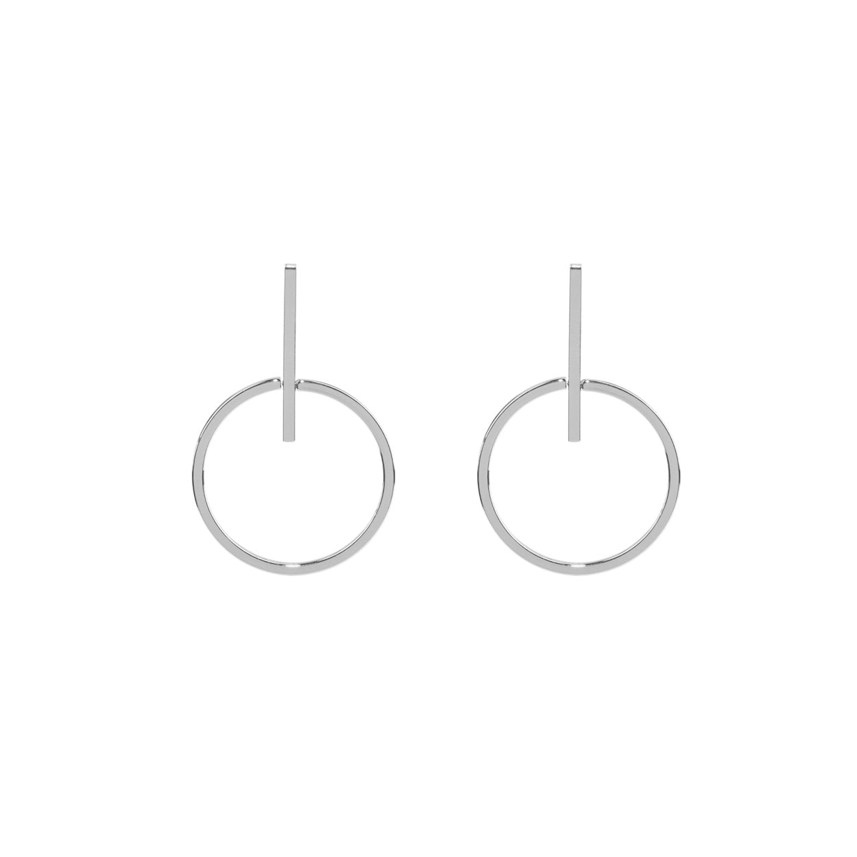 E1437 28122 Drop Dangle Post Earrings