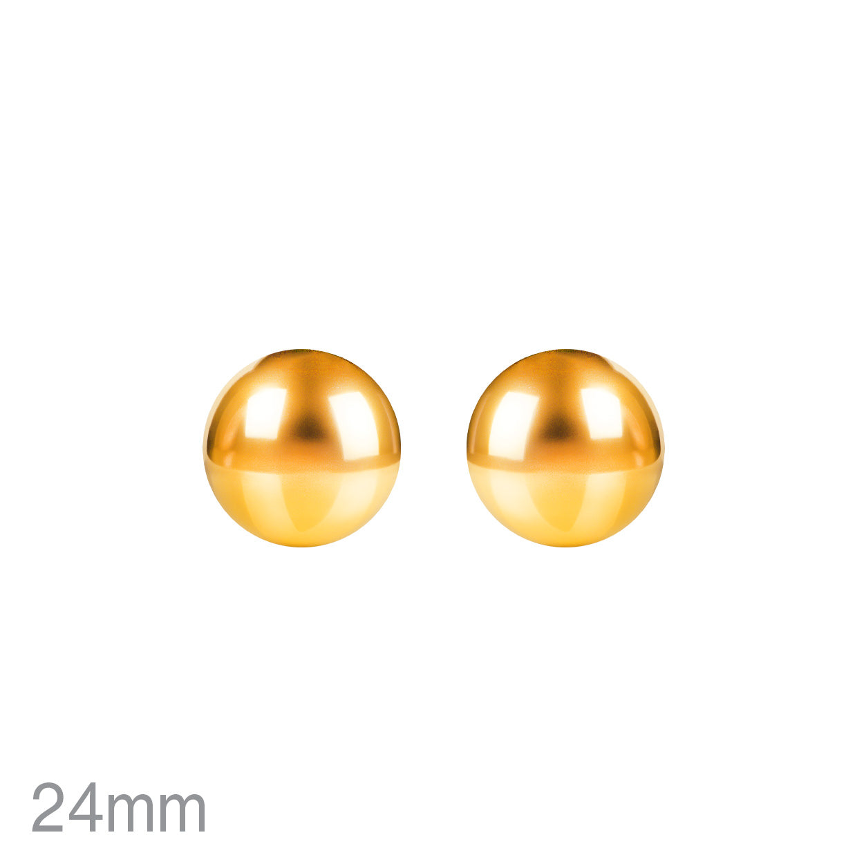 E1356 28213 Button Drop Post Stud Earrings