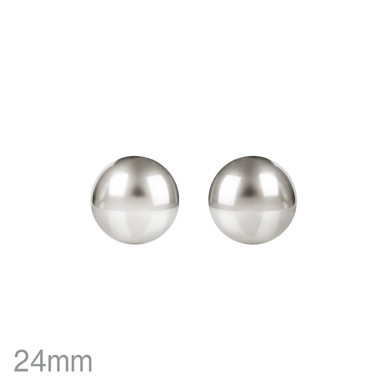 E1356 28213 Button Drop Post Stud Earrings