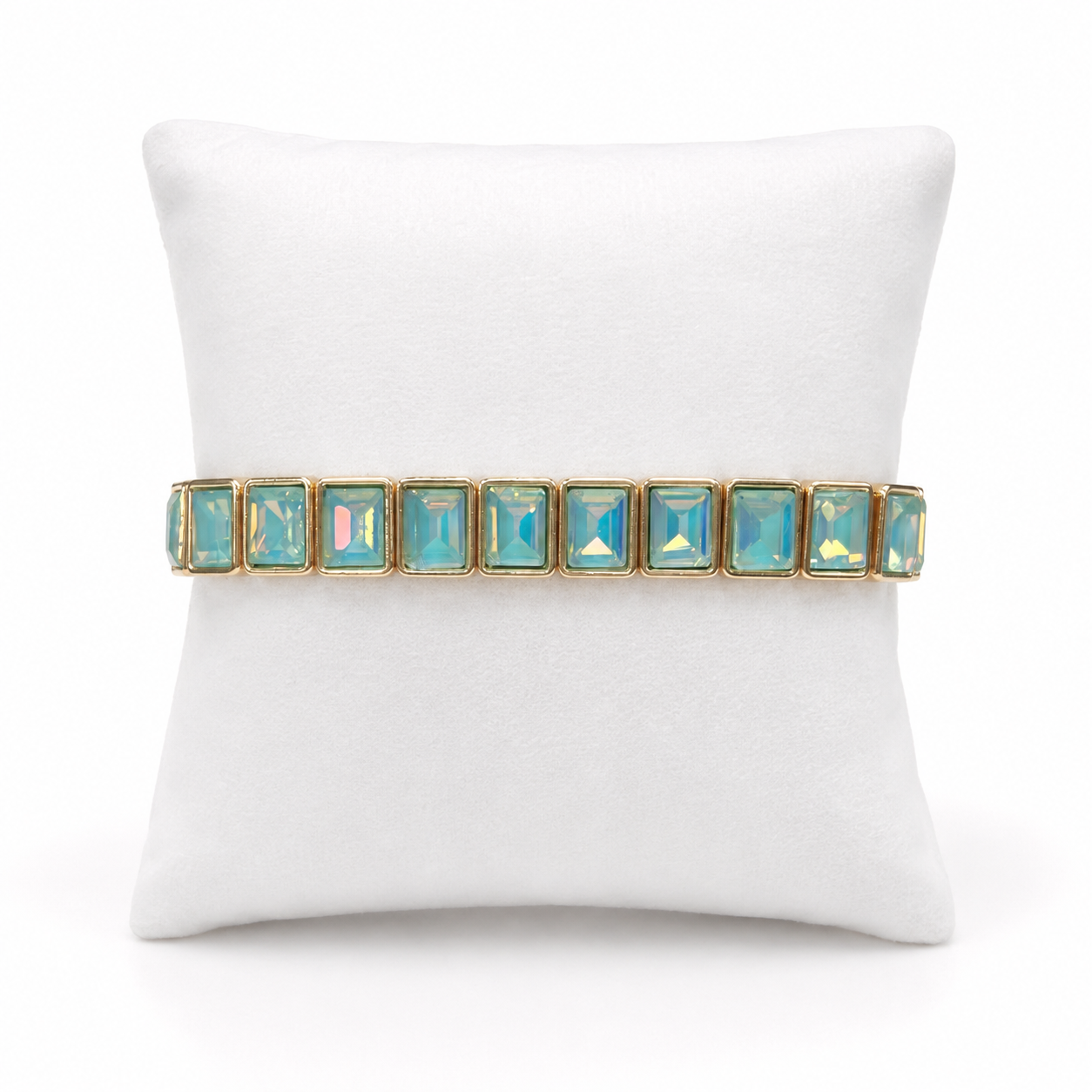 Opal Square Stretch Bracelet | B0573