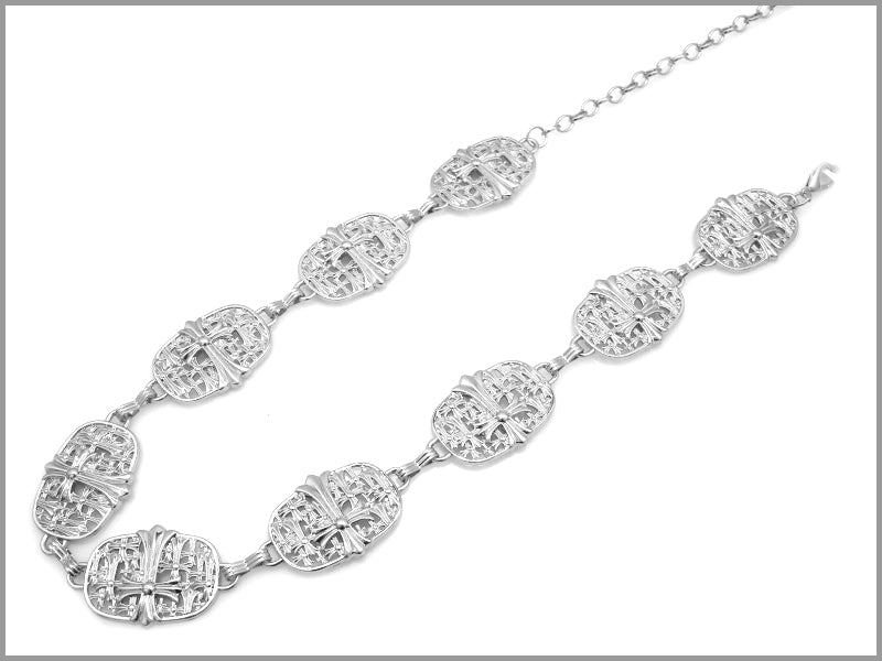 Ornate Oval Link Belt | BL1055
