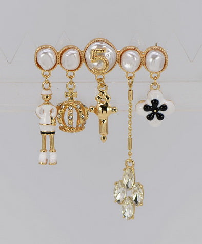 BR0294 | Couture Charm Brooch | 78P1016