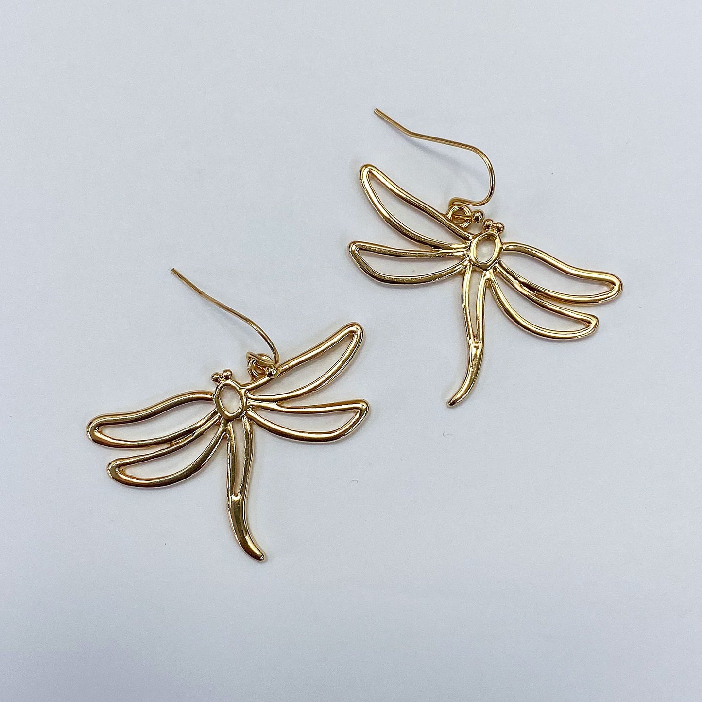 E0860 AE5031 Dragonfly Dangle earrings