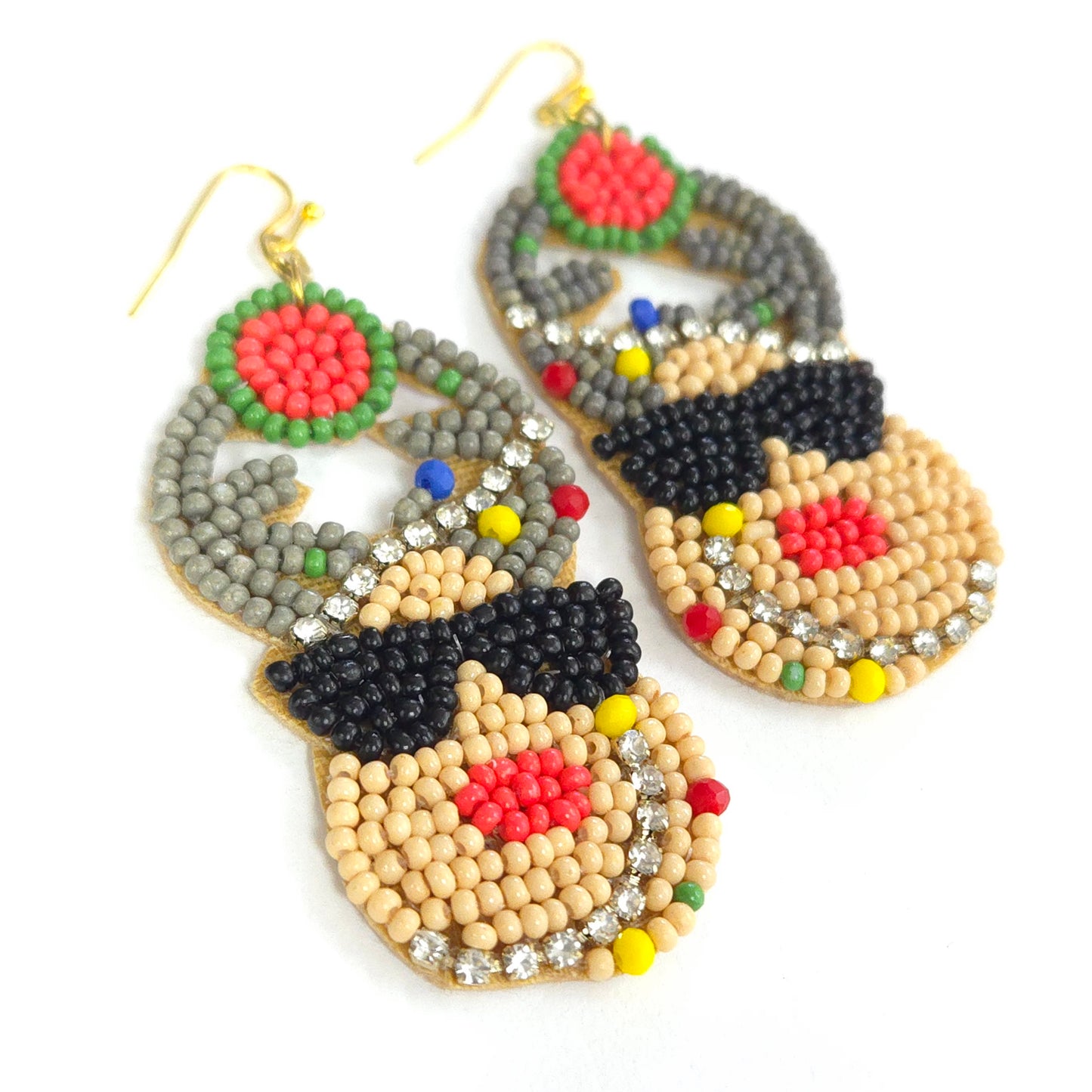 E1590 AE5409 Christmas Earrings