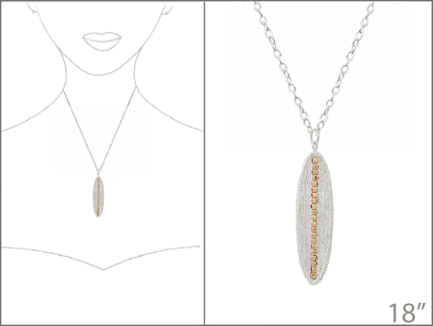 N0656 AN3859 Pendant Necklace 