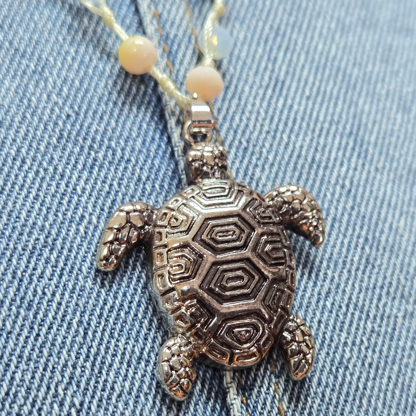 N0519 AS6271 Turtle Shape Pendant Necklace