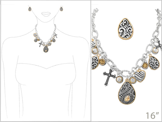 N0694 AS7704 Charms Necklace