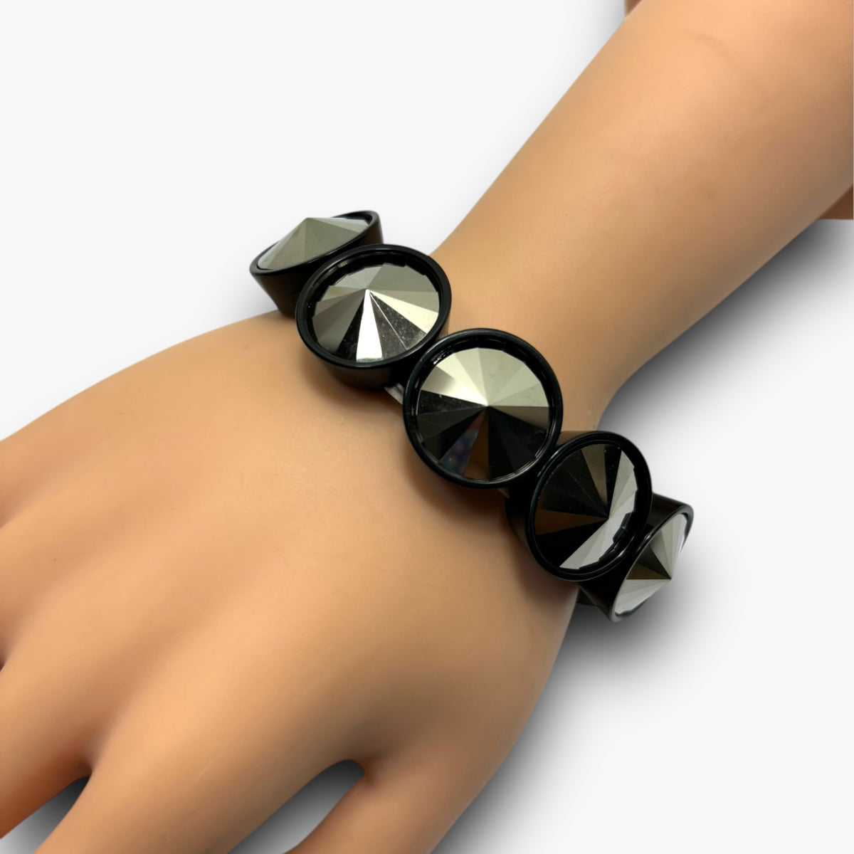 Faceted Crystal Accent Bracelet | B0049