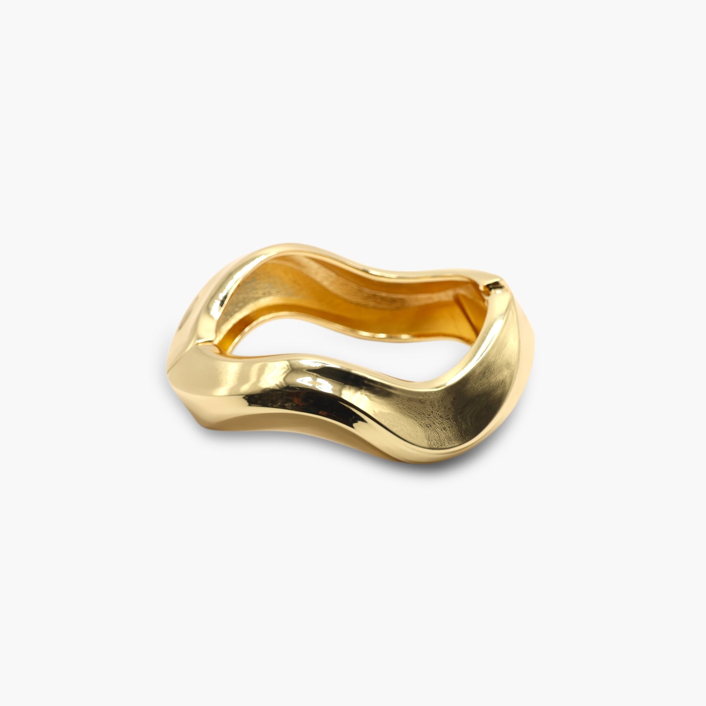 B0090 | Sculptural Metal Bangle | KB2109
