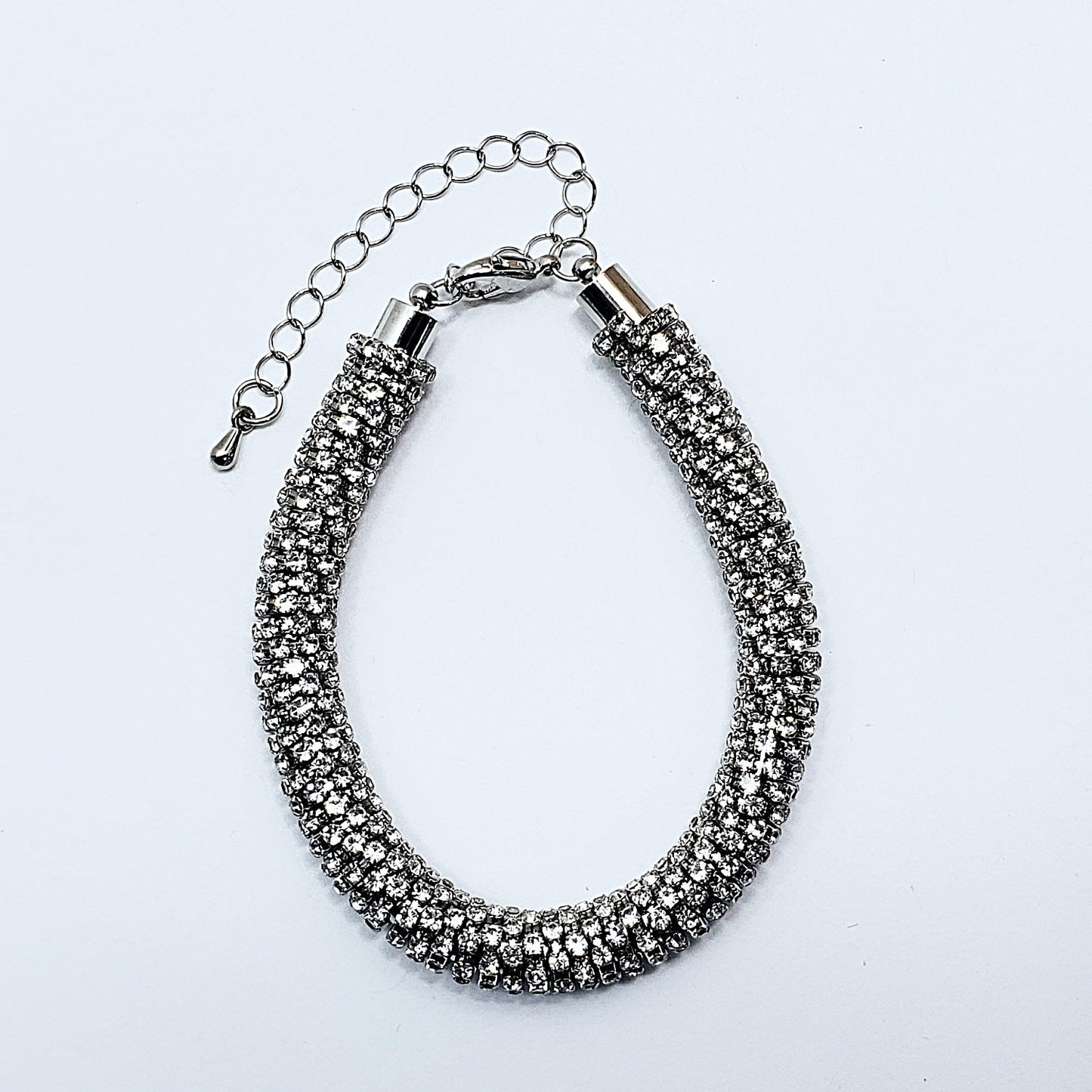 B0288 82646 Rhinestones Decorated Bracelet