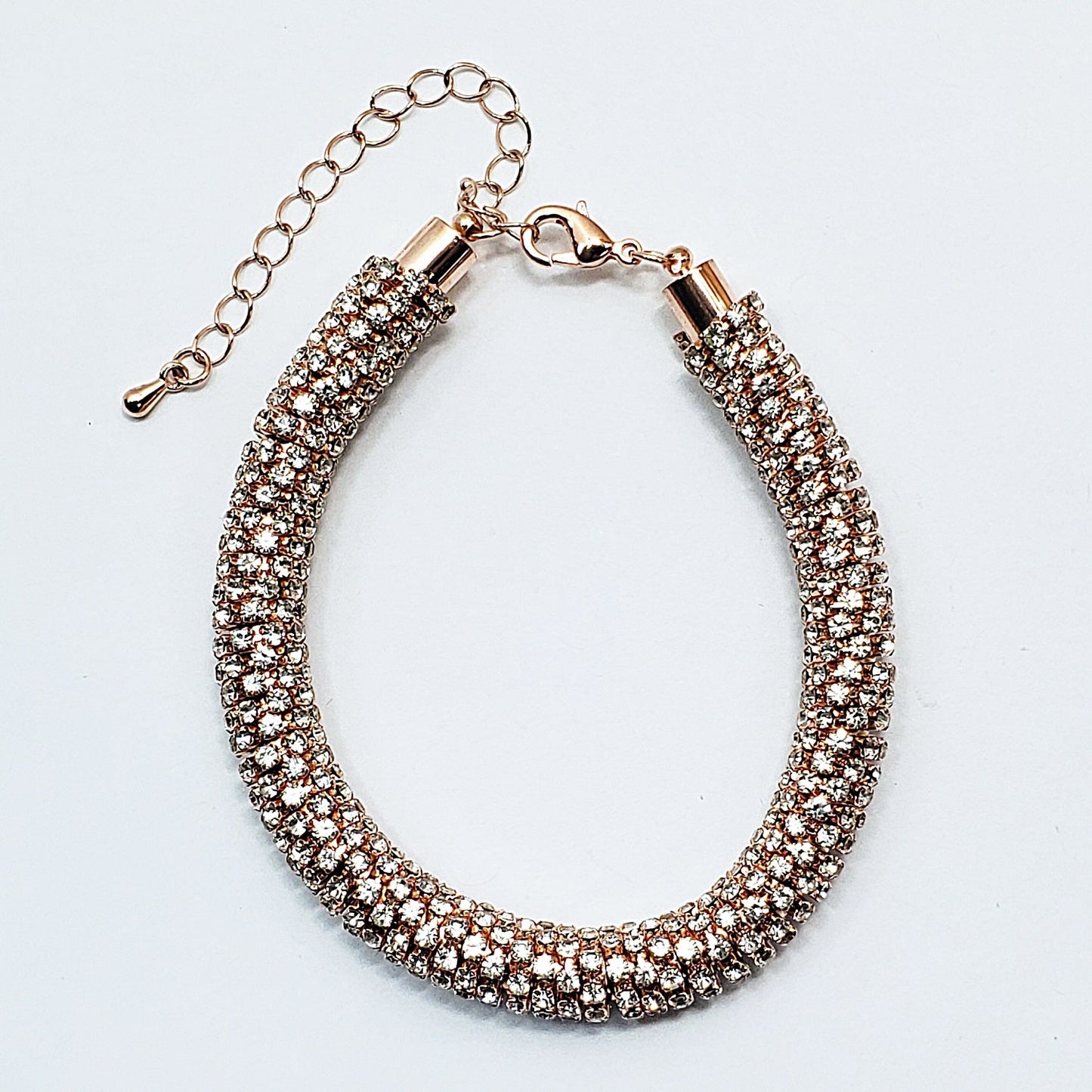 B0288 82646 Rhinestones Decorated Bracelet