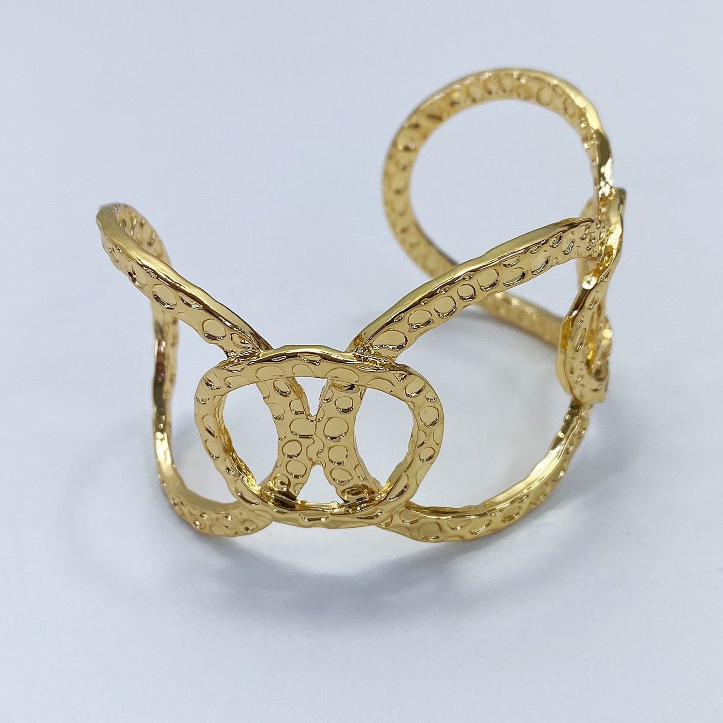B0184 IB2202 Metal Cuff Bracelet