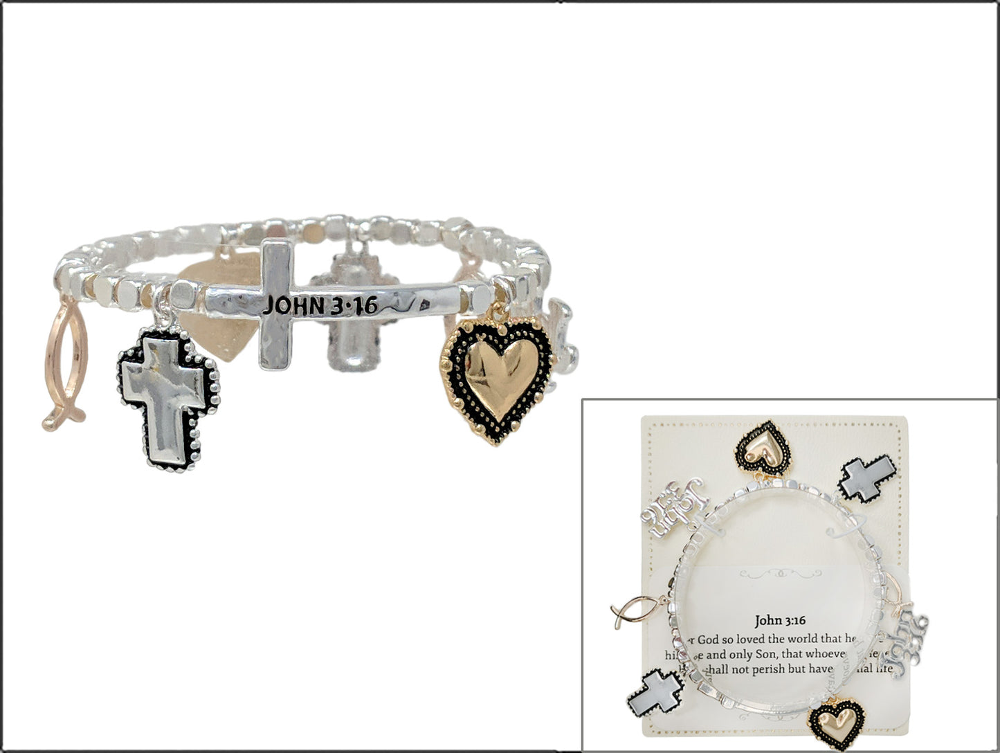 B0280 BB03113 Message Bracelet