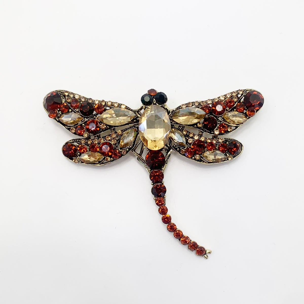 Embellished Dragonfly Brooch | BR0062