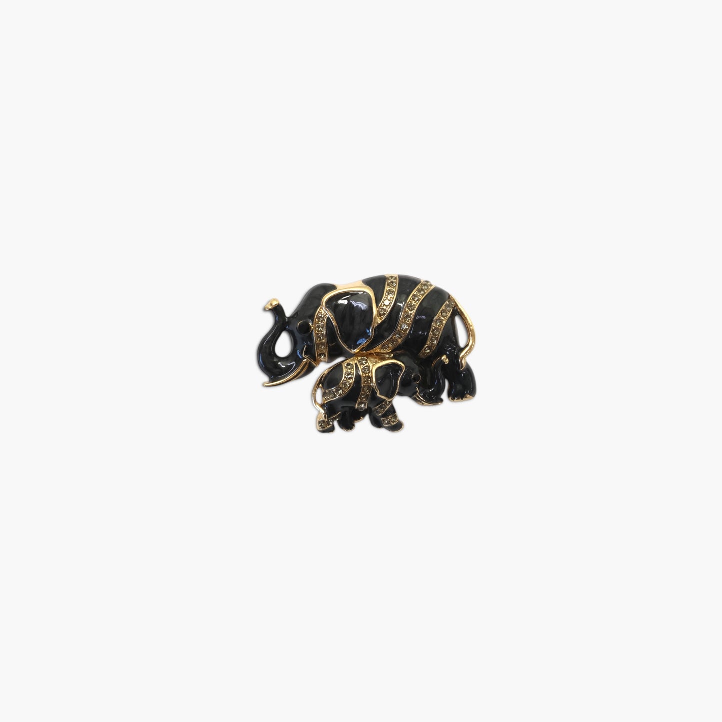 Elephant Crystal Brooch | BR0081