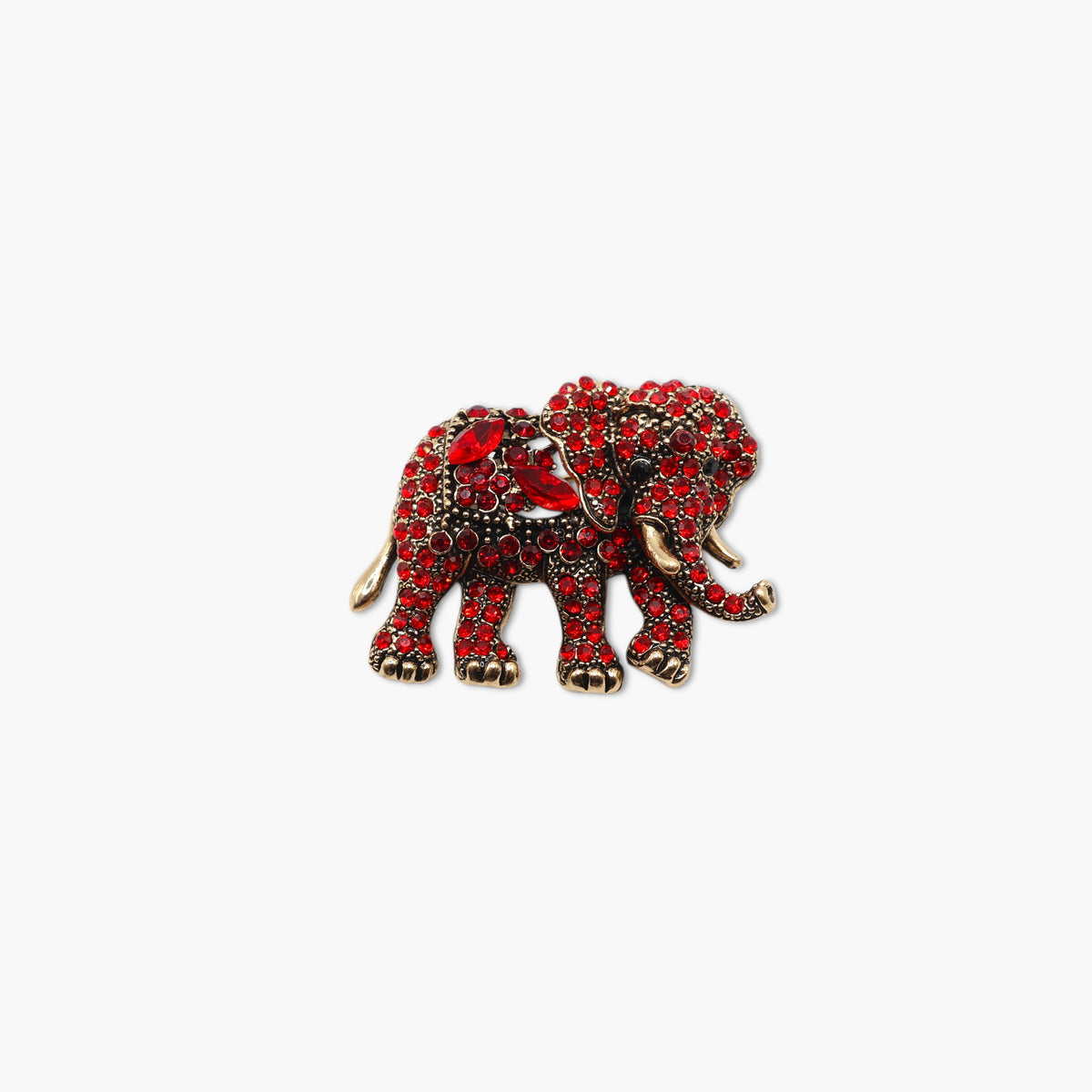 Sparkling Elephant Brooch | BR0146