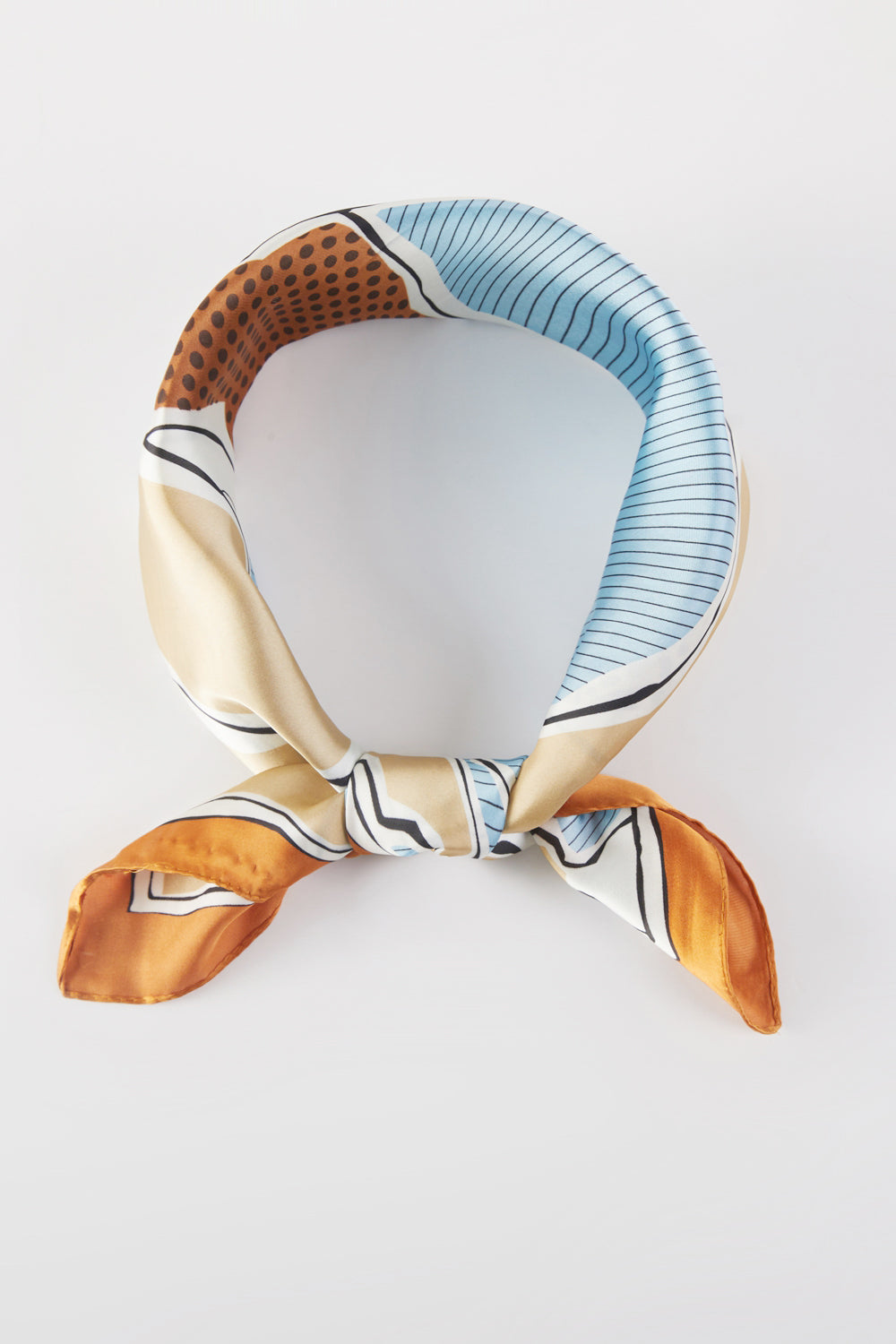 SS BS0080 LEOPARD PATTERN MIXED HORSE BANDANA