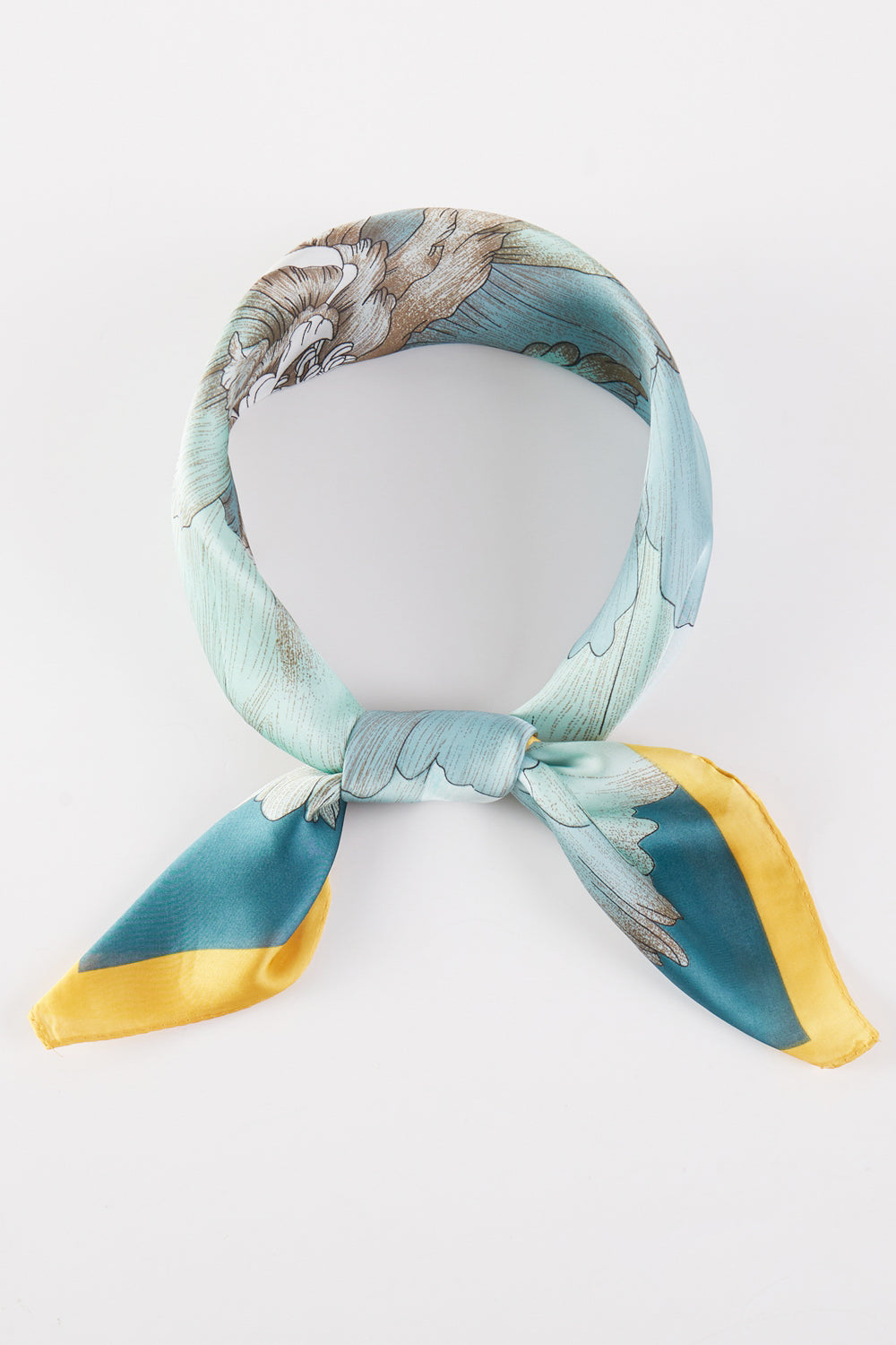 Oversized Flower Print Scarf | BS0090