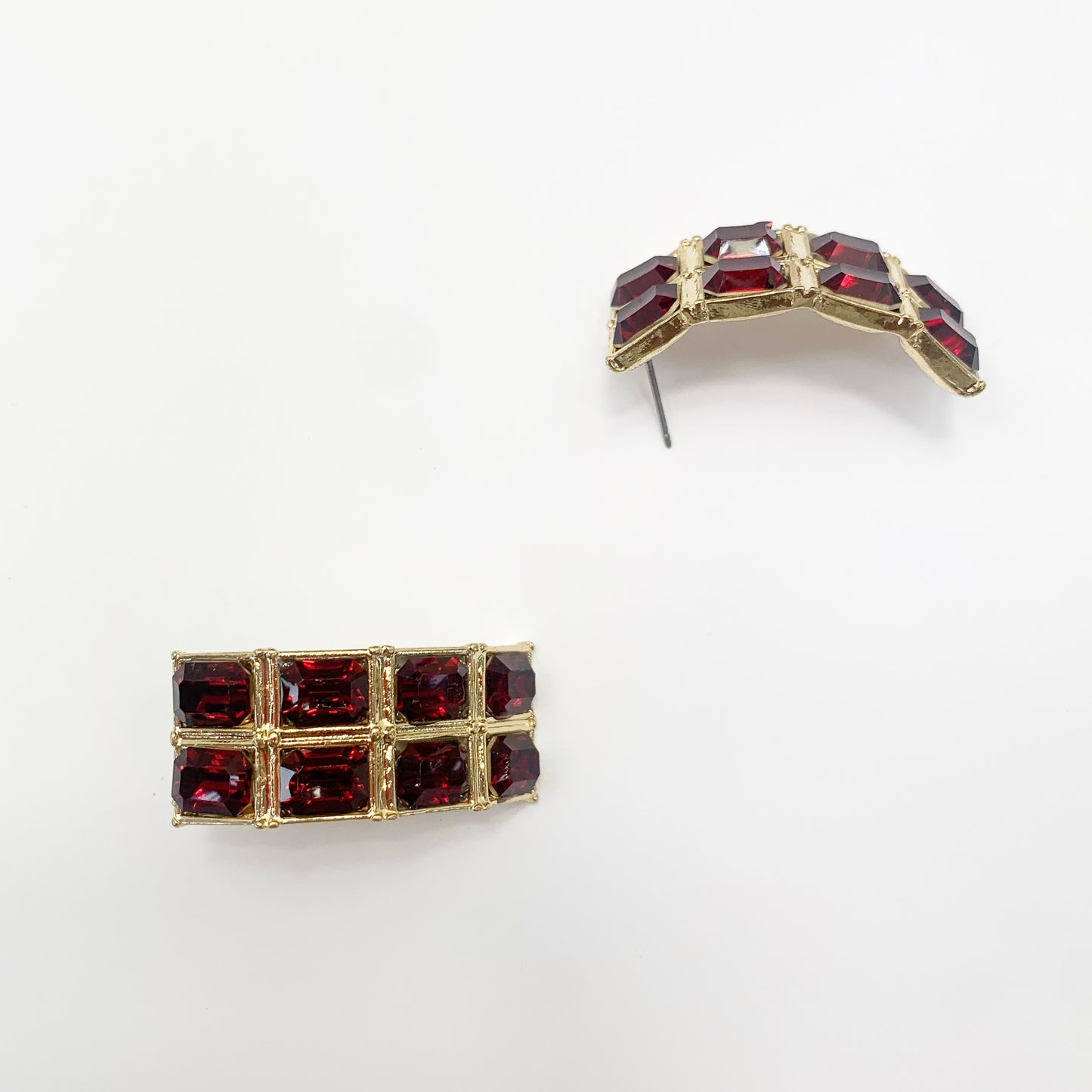 Layered Crystal Drop Earrings | E0060