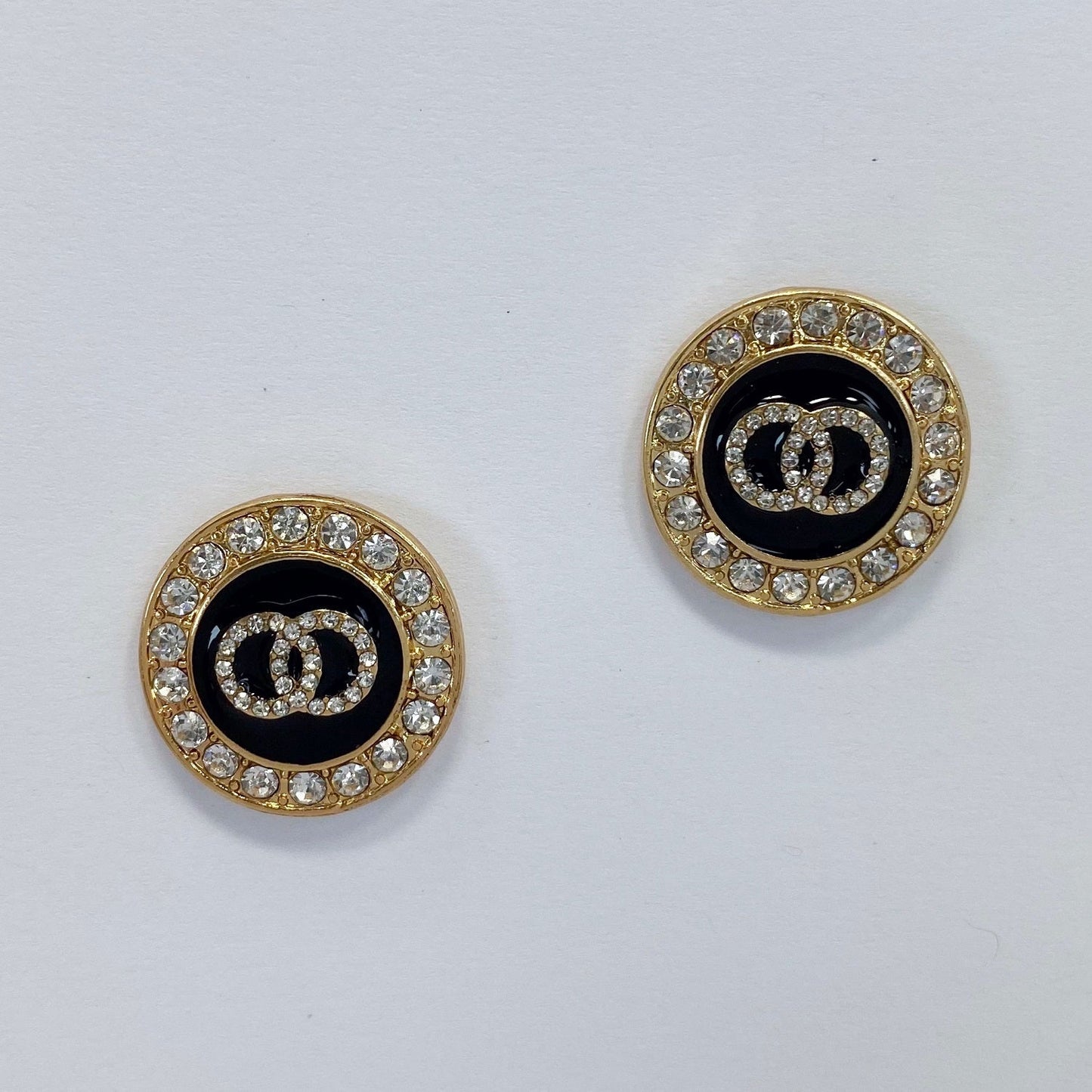 E1189 TNE2570 Circle Stud Post Earrings