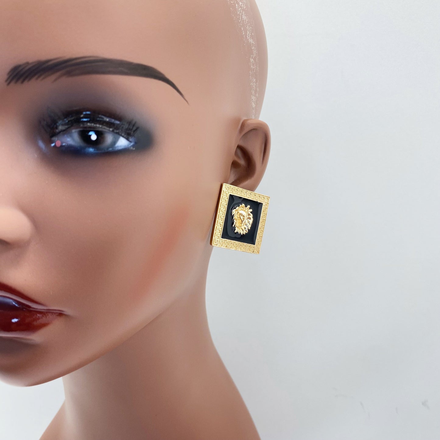 E1689 KE3345 Drop Post Earrings