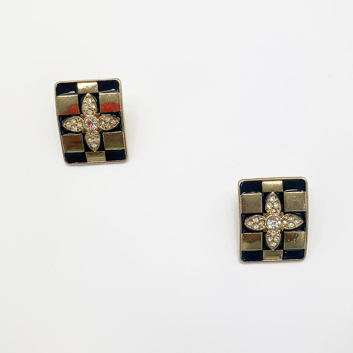 Geometric Cross Earrings | E0092