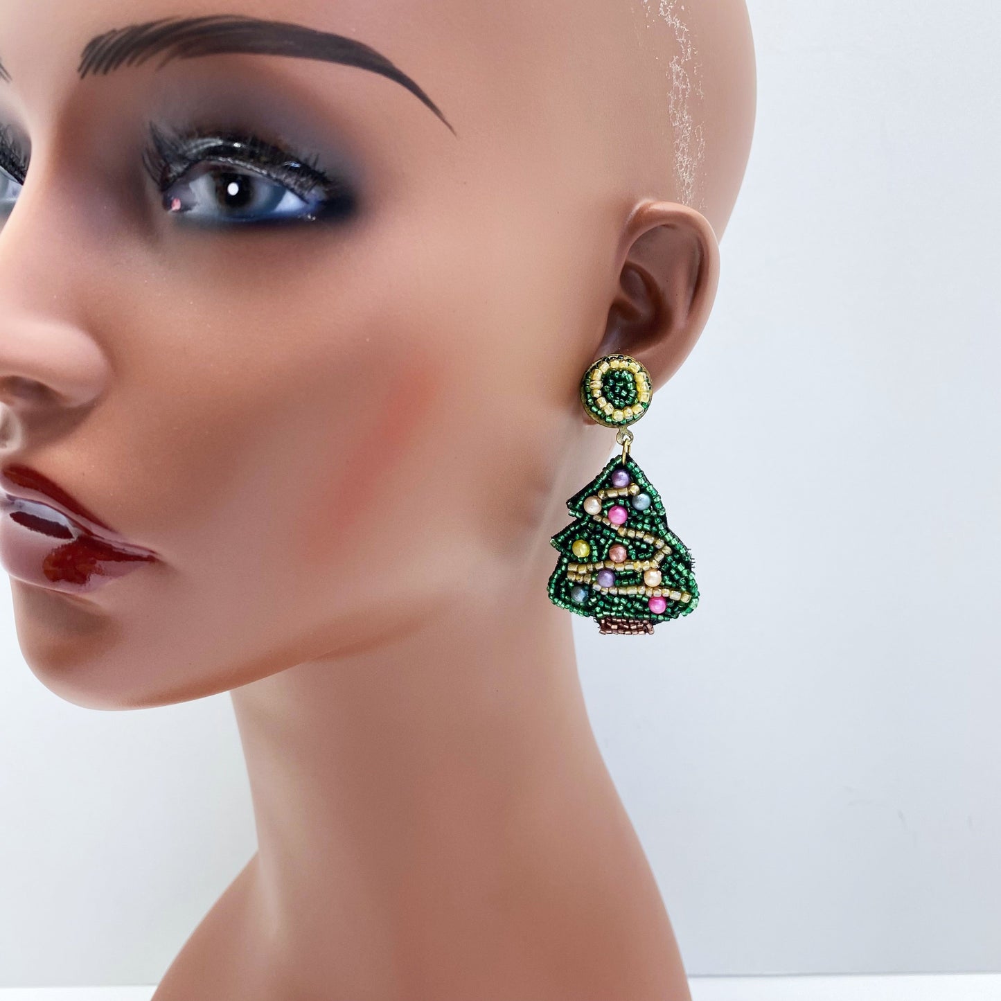 E1656 AE4068 Christmas Earrings