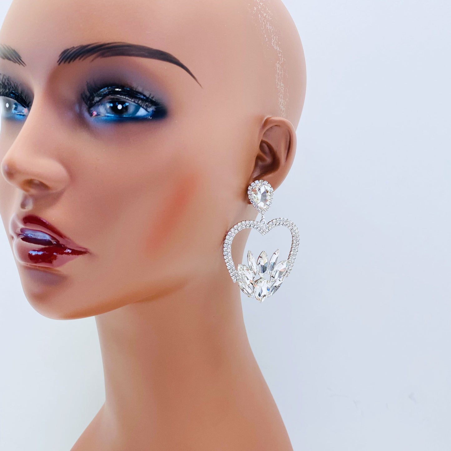 E1419 27894 Drop Dangle Post Earrings