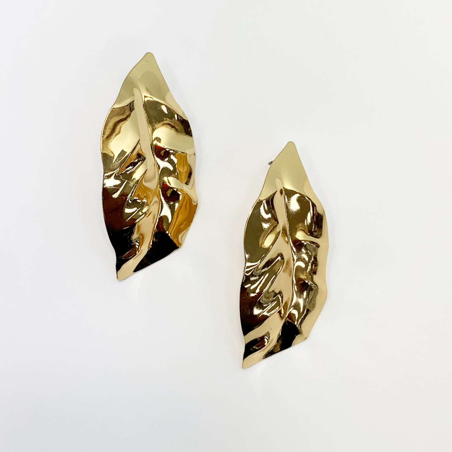 Metallic Leaf Earrings | E0231