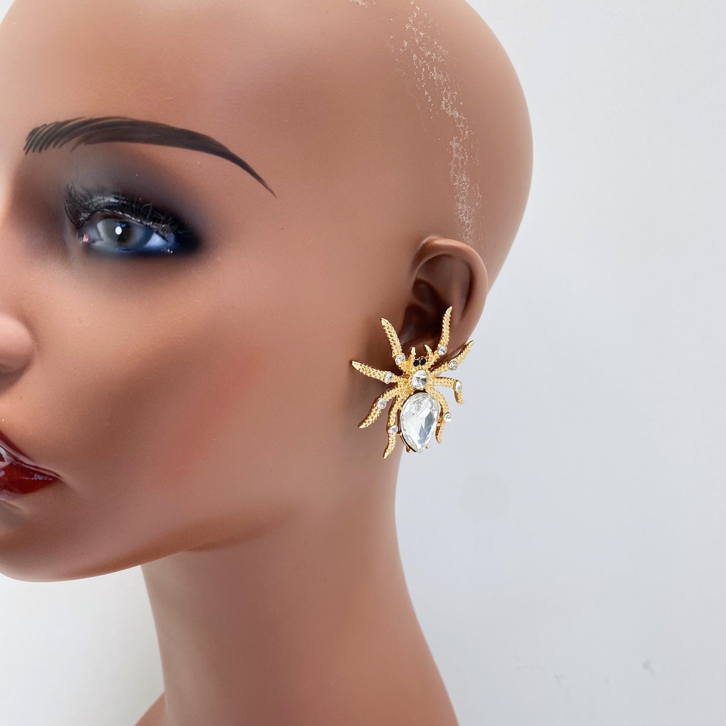 E1710 KE3316 Spider Post Earrings